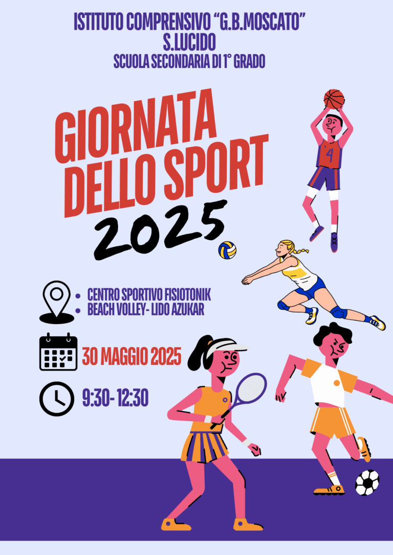 Giornata dello sport 2025- Scuola Secondaria di Primo Grado.