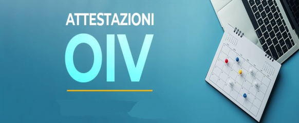 Attestazione dell’OIV sull’assolvimento e gli obblighi di pubblicazione