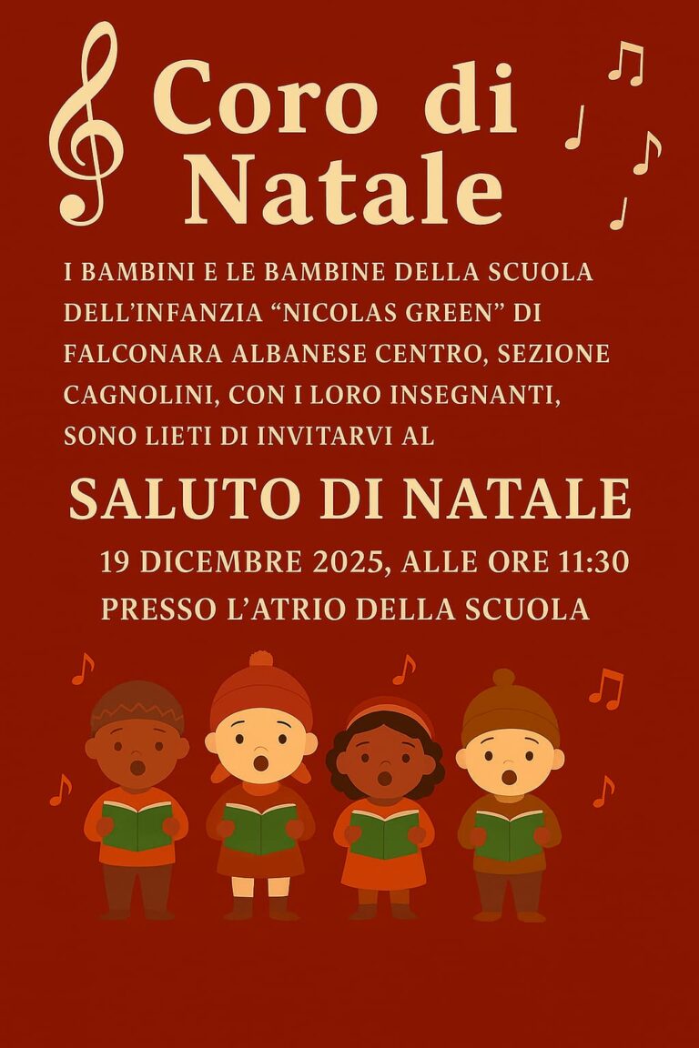 Recita di Natale Scuola dell’Infanzia di Falconara A.