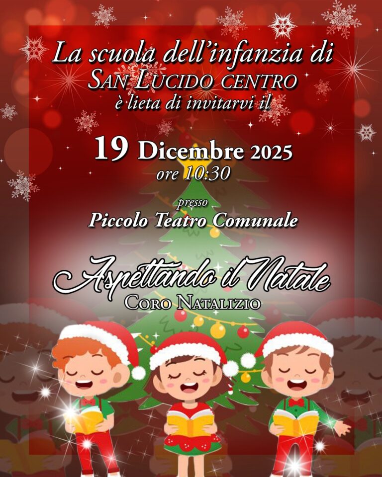 Aspettando il Natale!     Coro Natalizio