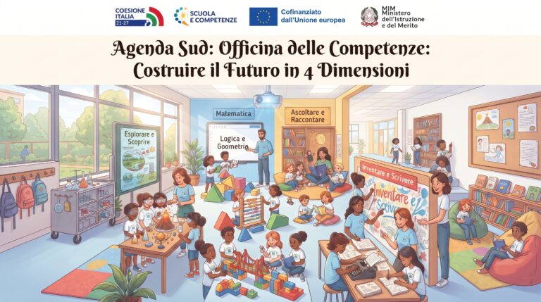 Avvio Progetto PN “Scuola e competenze” 2021-2027 – Agenda Sud 2026-27