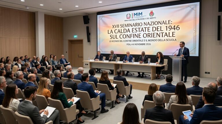 XVII Seminario Nazionale sul Confine Orientale: formazione e memoria per i nostri docenti  Siamo lieti di comunicare che due docenti della nostra scuola secondaria di primo grado partecipano al XVII Seminario Nazionale: “La calda estate del 1946 sul Confine Orientale”.